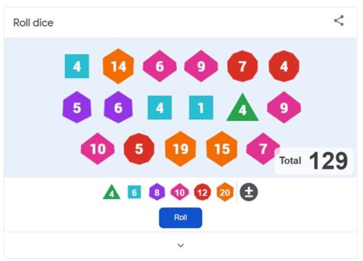 Is Google dice roller random?