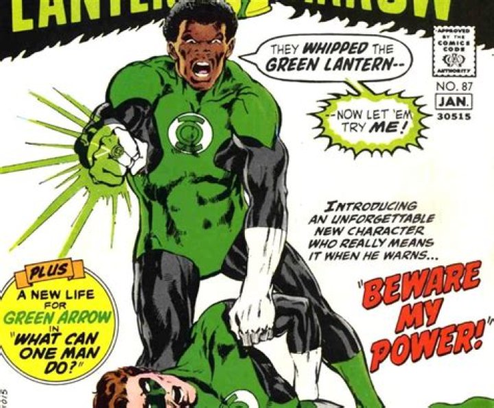 Is Green Lantern Black or white?