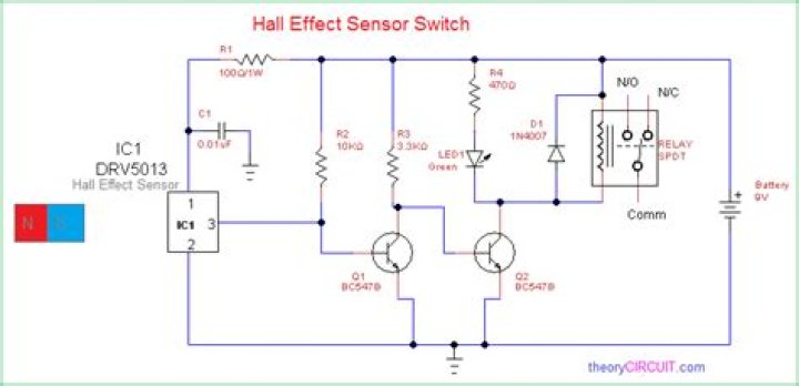 Is Hall effect sensor a switch?