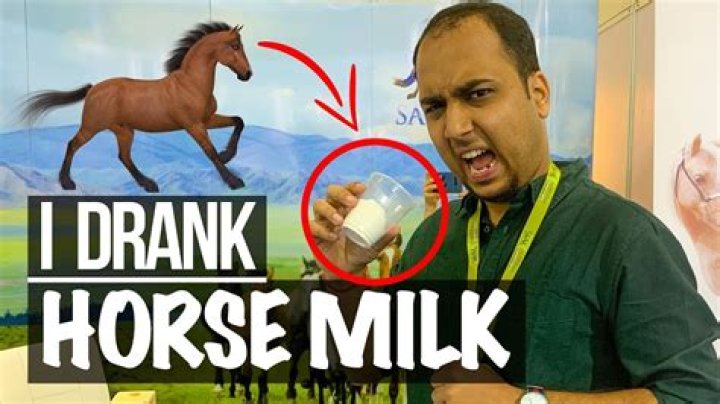 Is horse milk kosher?