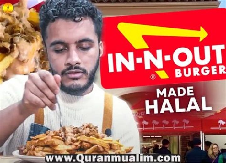 Is In N Out halal?