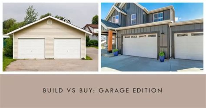 Is it cheaper to build or buy a garage?