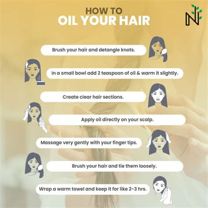 Is it good to oil your hair at night?