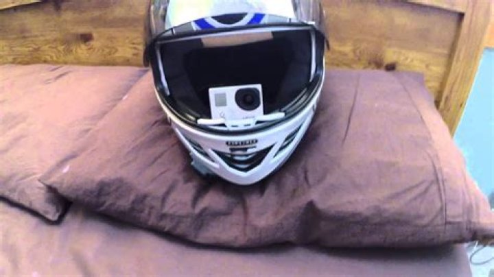 Is it illegal to wear a GoPro on your motorcycle helmet?
