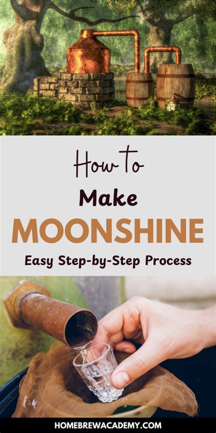 Is it legal to make moonshine for personal use?