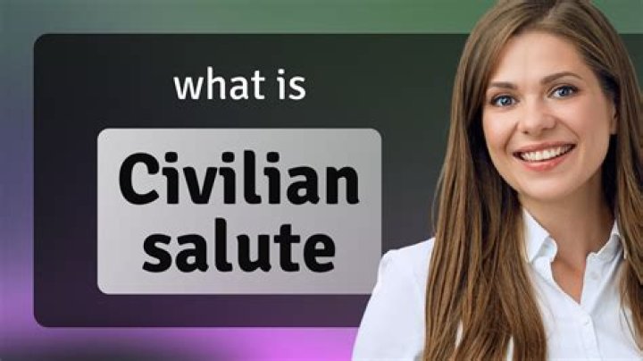 Is it OK for a civilian to salute a veteran?