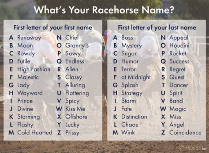 Is it OK to change a horse's name?