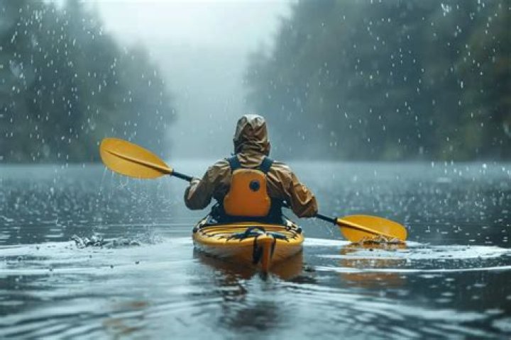 Is it OK to kayak in the rain?