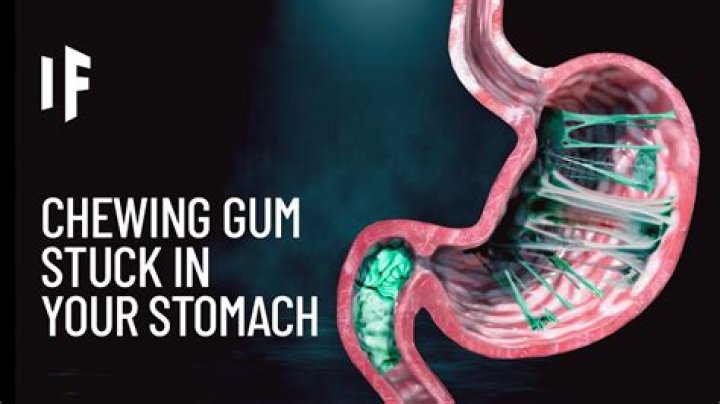 Is it okay to swallow gum?