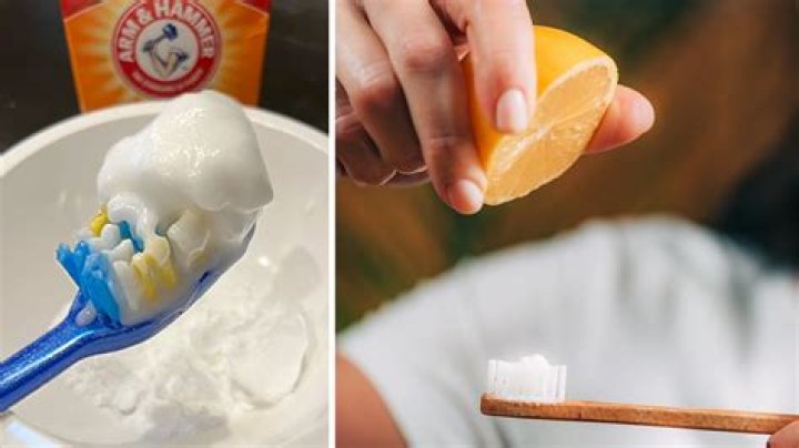 Is it safe to brush your teeth with baking soda and coconut oil?