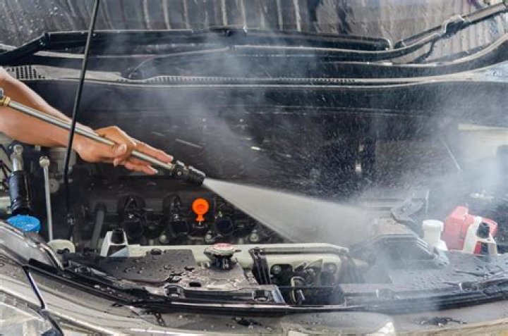 Is it safe to pressure wash engine bay?
