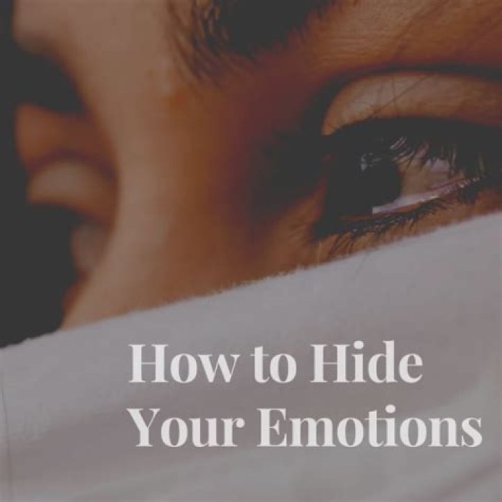Is it unhealthy to hide your emotions?