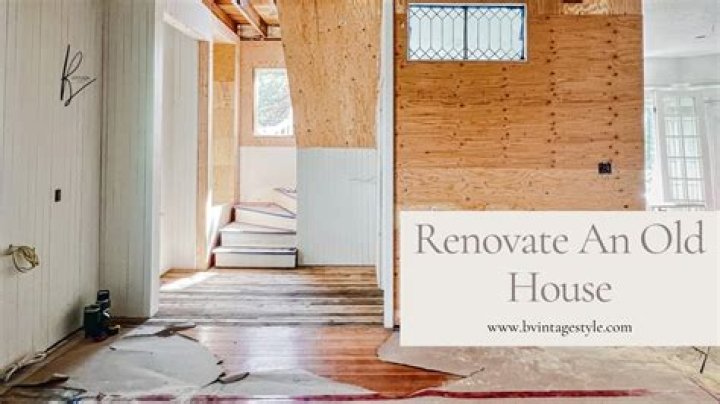 Is it worth it to remodel an old house?