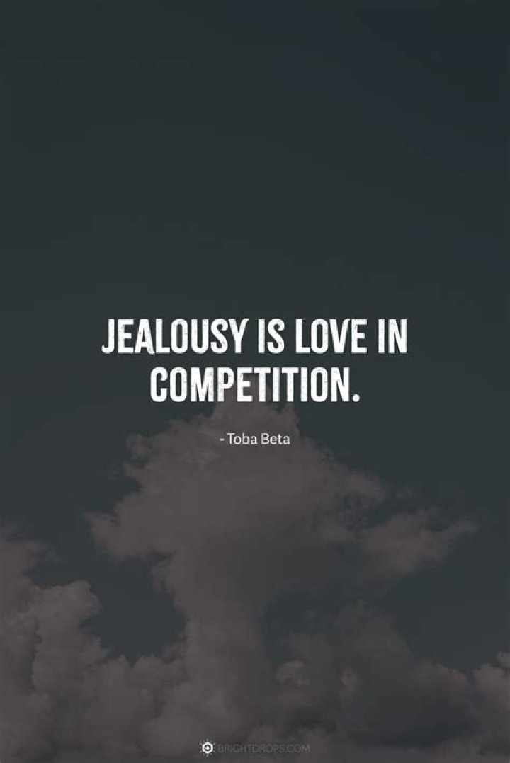 Is jealousy a part of love?