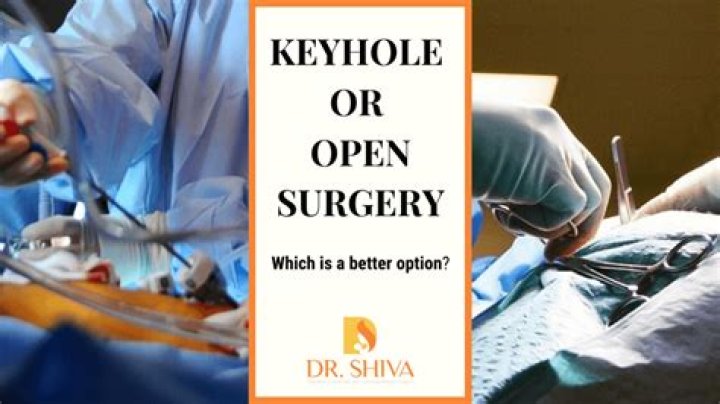 Is keyhole better than open surgery?