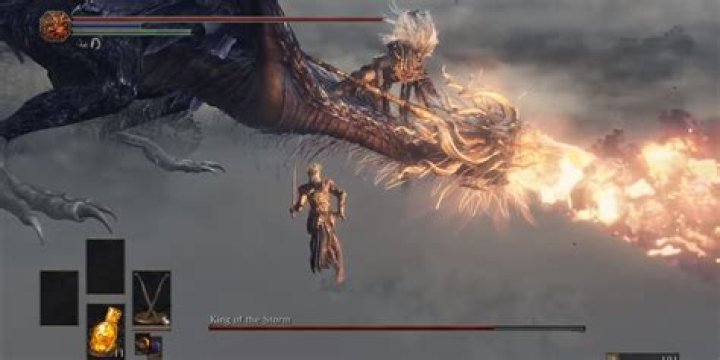 Is King of the Storm a dragon?