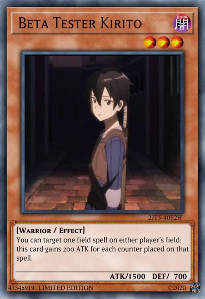 Is Kirito a beta tester?