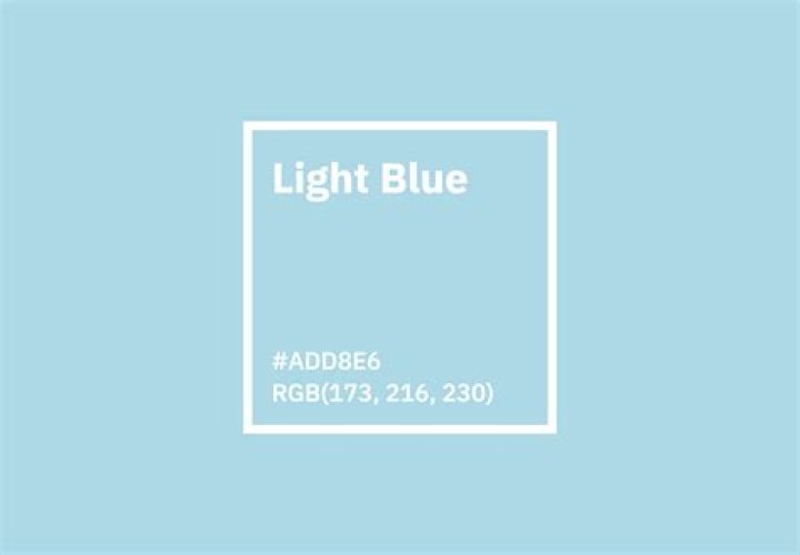 Is light blue a cool color?