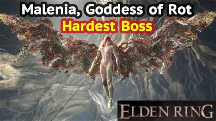 Is Malenia the hardest boss?