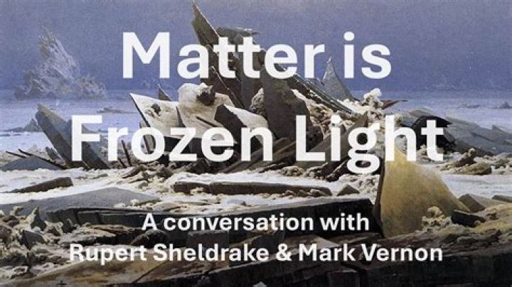 Is matter frozen light?