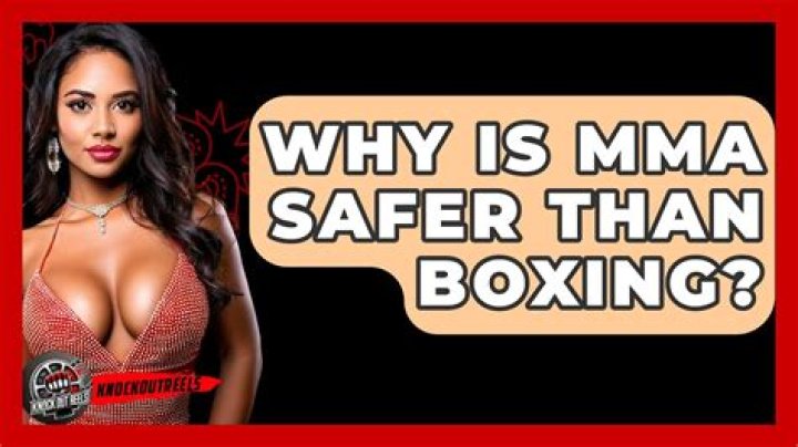 Is MMA safer than boxing?