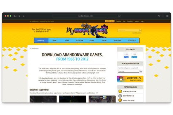 Is my abandonware com safe?