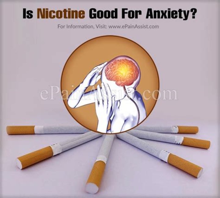 Is nicotine good for anxiety?