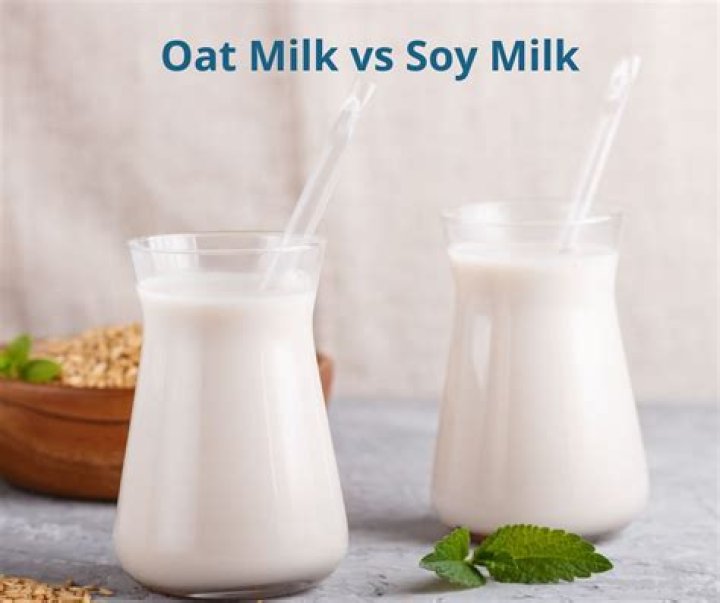 Is oat milk or soy milk healthier?
