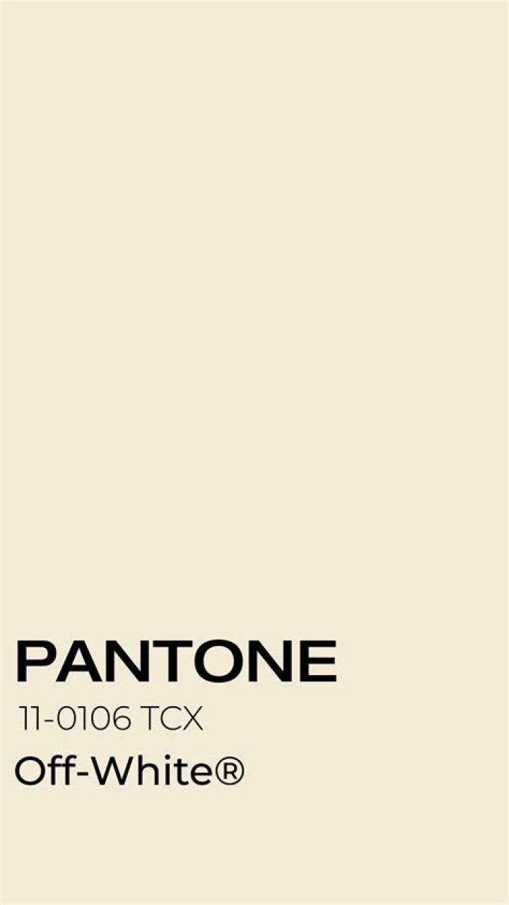 Is off white a color?