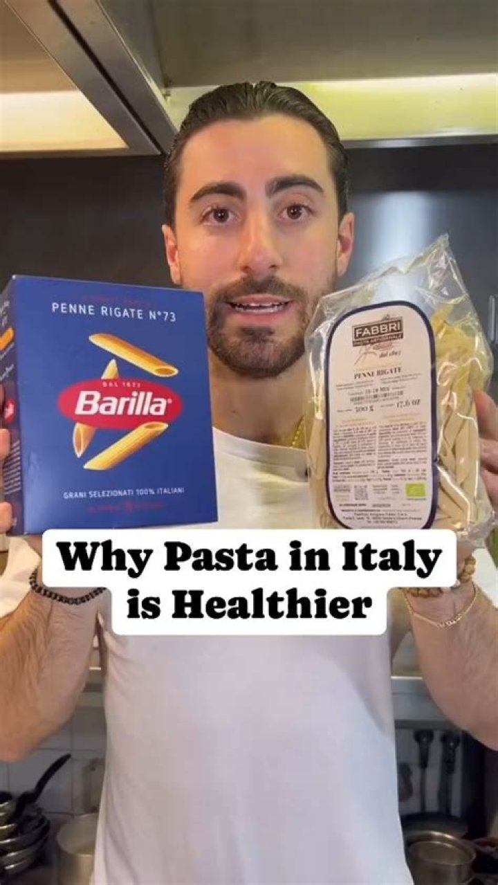 Is pasta healthier in Italy?