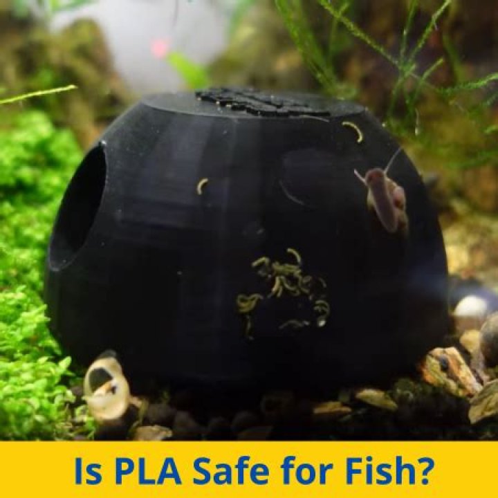 Is PLA plastic safe for aquariums?