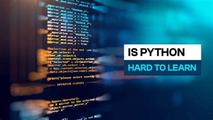 Is Python hard to learn?