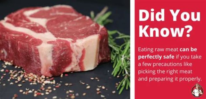 Is raw steak Safe?