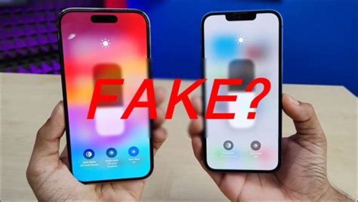 Is refurbished iPhone fake?