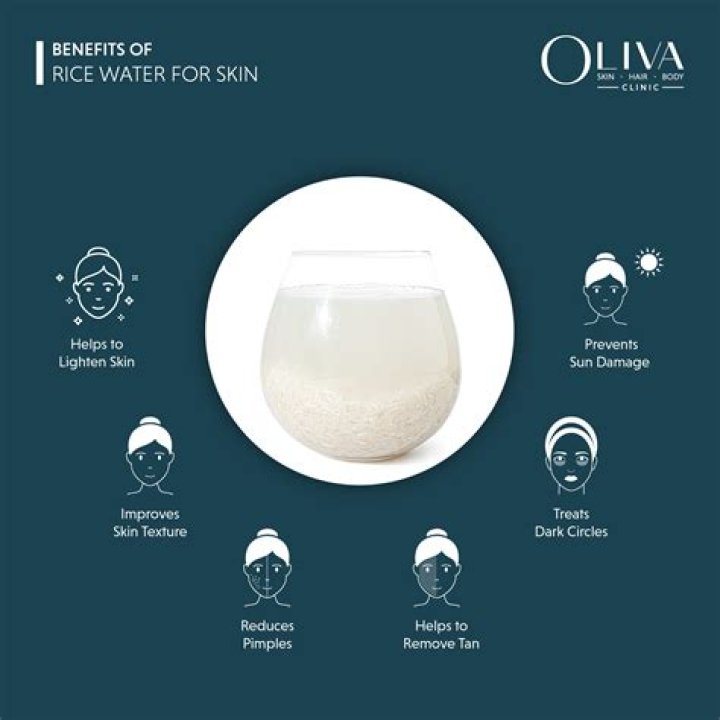 Is rice water good for skin whitening?