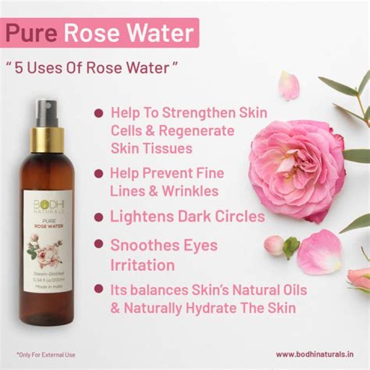 Is rose water and aloe vera good for hair?