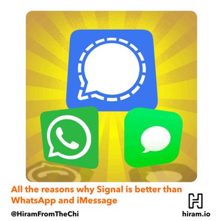 Is Signal safer than iMessage?