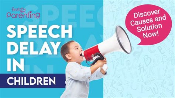 Is speech delay special needs?