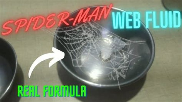 Is Spider-Man's web fluid possible?