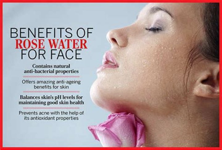 Is spraying rose water on face good?
