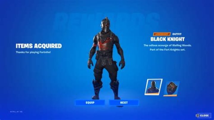 Is the Black Knight rare?