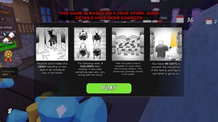 Is The Forest game based on a true story?