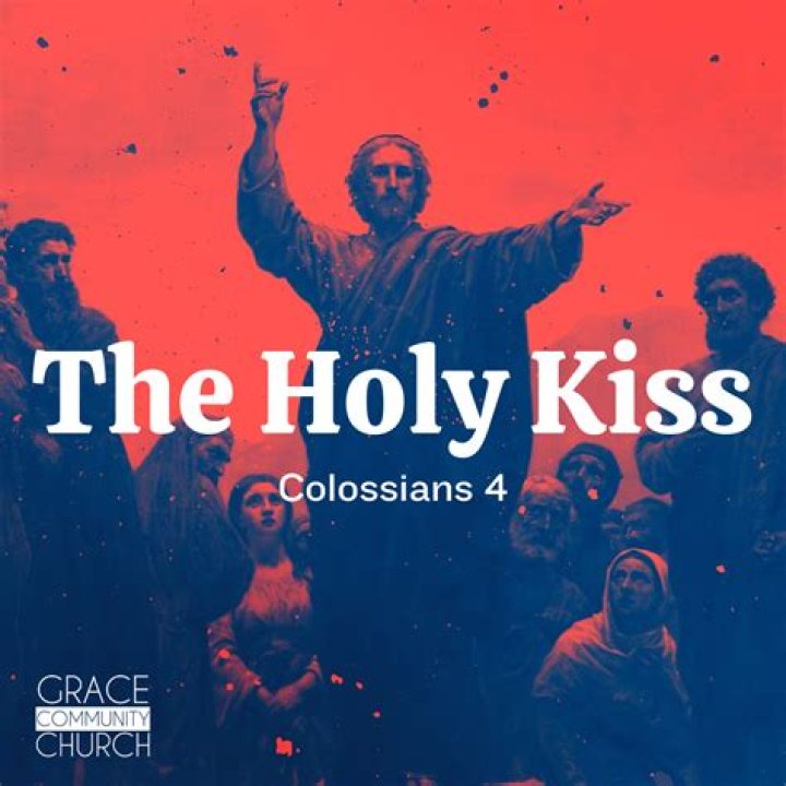 Is the holy kiss on the lips?