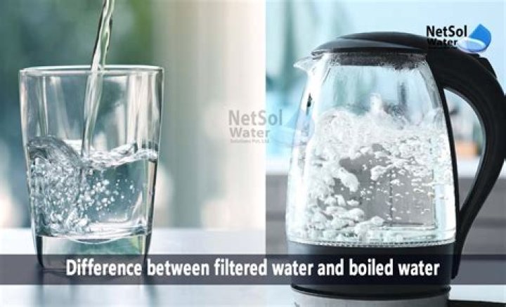 Is there a difference between boiled water and microwaved water?