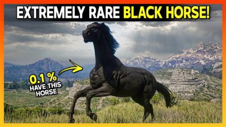 Is there a pure black horse in Botw?
