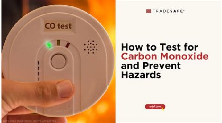 Is there an app to test for carbon monoxide?