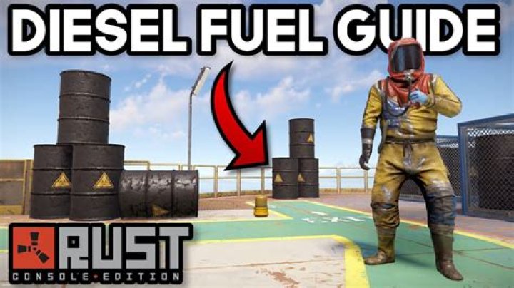 Is there high grade fuel in Rust?