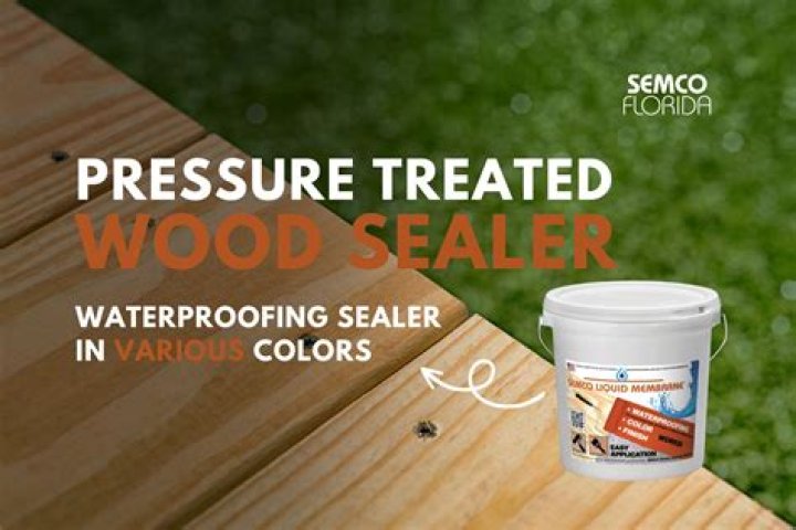Is Thompson water Seal good for pressure treated wood?