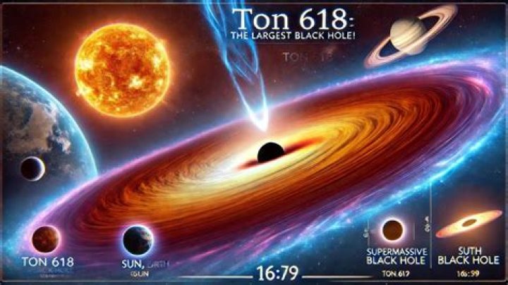 Is TON 618 a black hole?