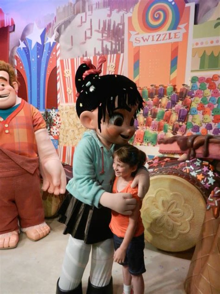 Is Vanellope at Disneyland?